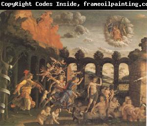 Andrea Mantegna Minerva Chases the Vices from the Garden f Virtue (mk05)